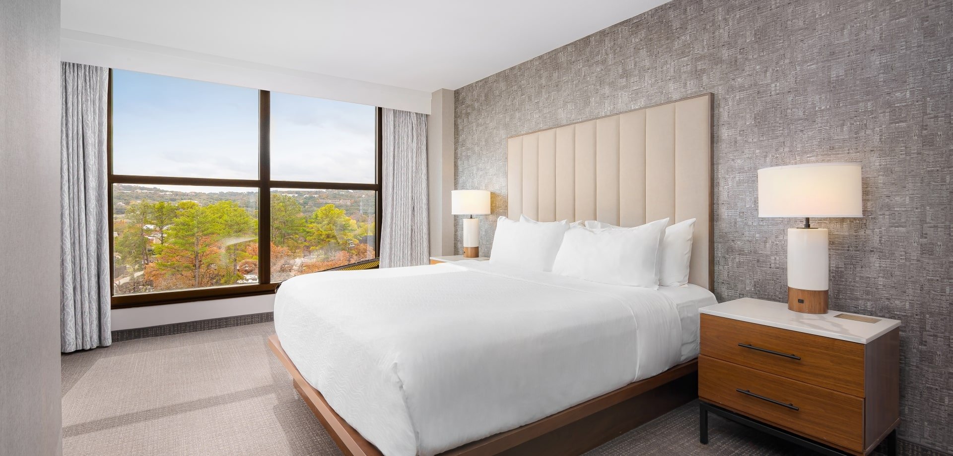 Executive suite room view at horseshoe bay resort