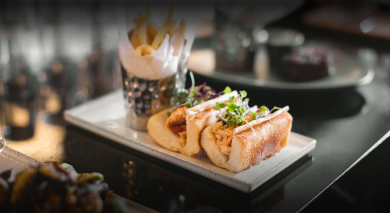 sandwich hero and fries