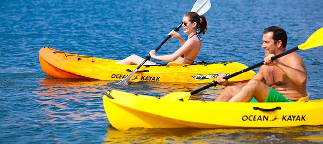 Kayaking Lake LBJ from the Marina at Horseshoe Bay Resort