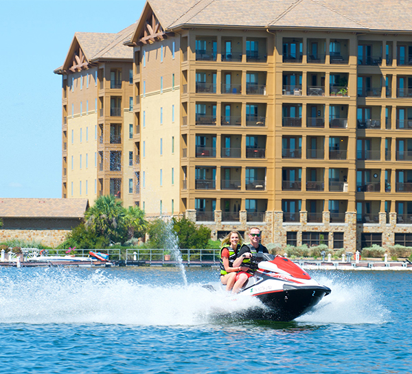 Couple on Sea Doo