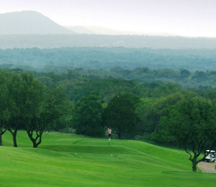 guest enjoying golf