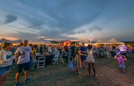HSBR Balloon Fest with guests at night