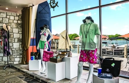 Resort wear at The Marina Ship Store, Horseshoe Bay Resort