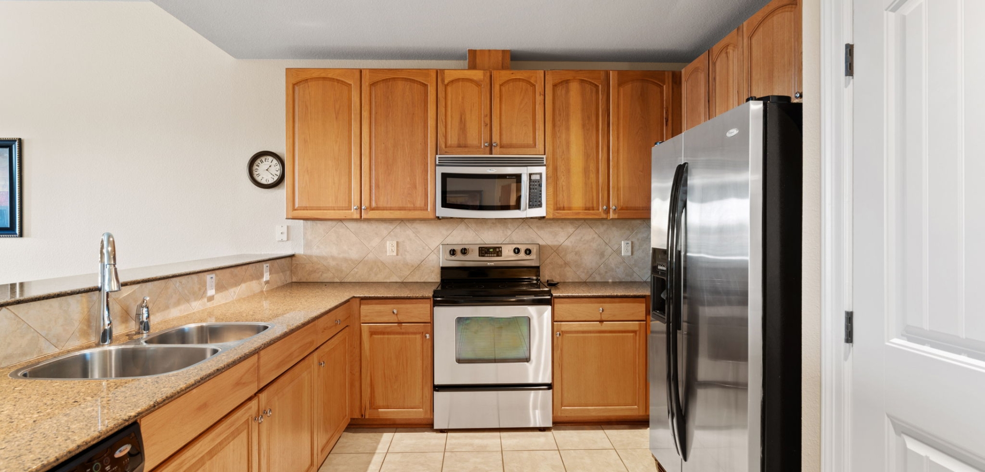 A Kitchen view of a condo at Horseshoe Bay Resort