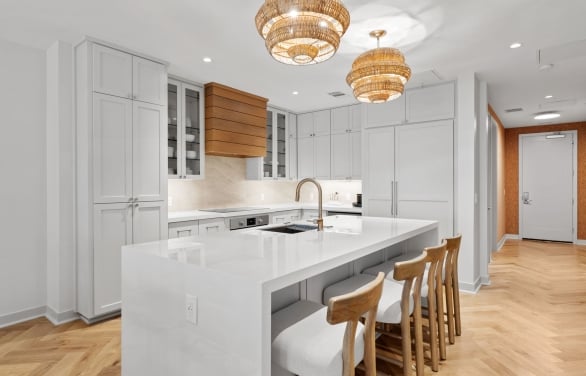 Cobalt Condo kitchen at Horseshoe Bay Resort