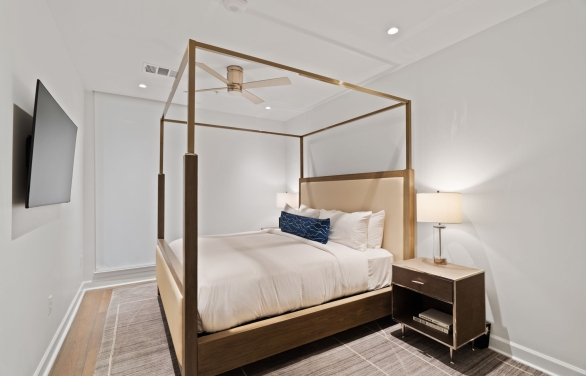 Indigo Condo bedroom at Horseshoe Bay Resort