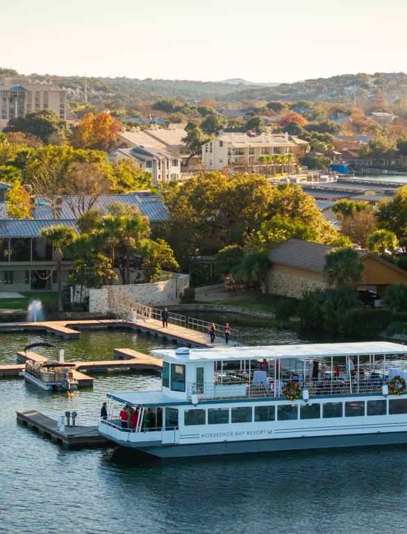 ladybird II docked at the marina