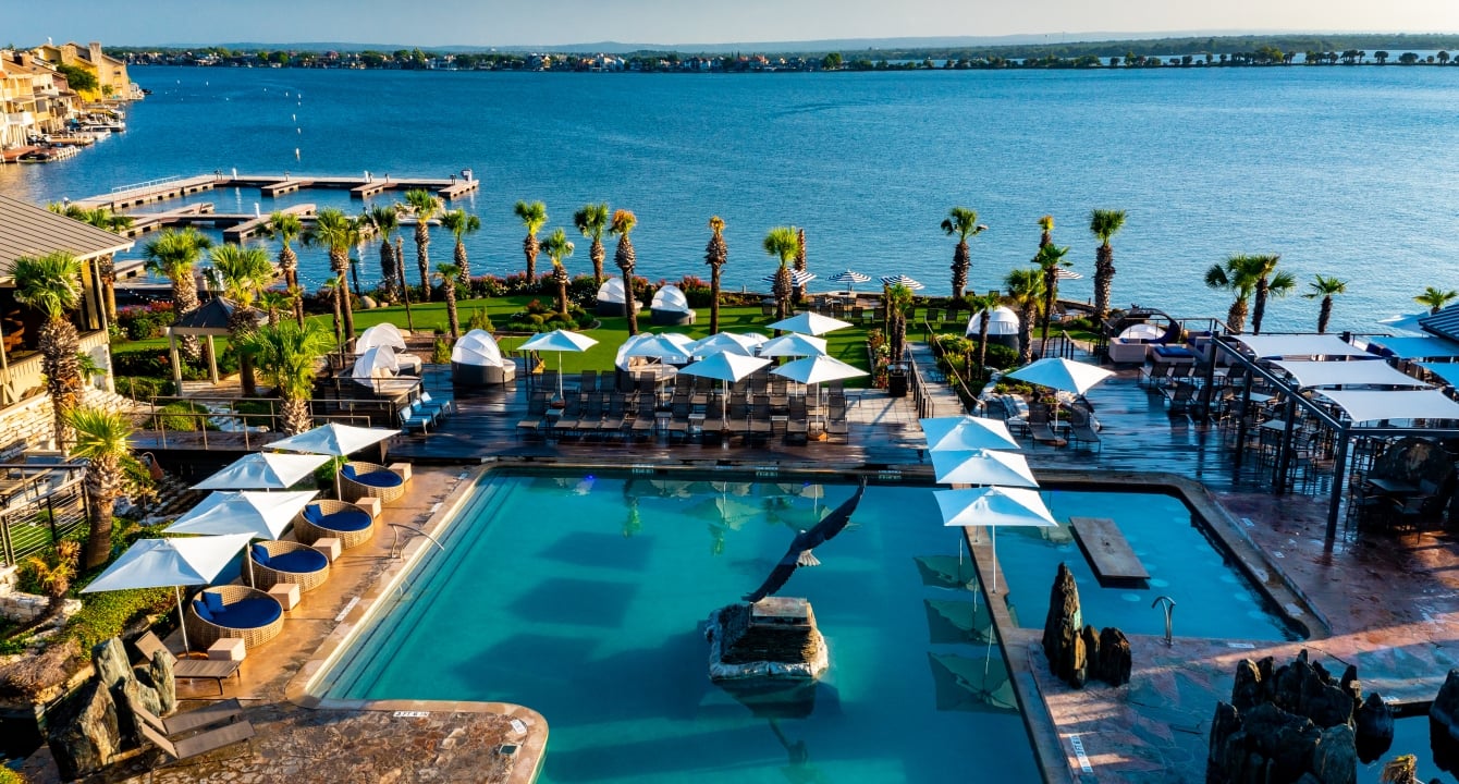 Yacht Club pool The Club at Horseshoe Bay Resort on Lake LBJ
