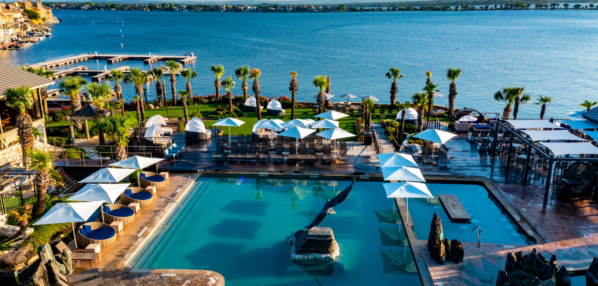 Yacht Club pool The Club at Horseshoe Bay Resort on Lake LBJ