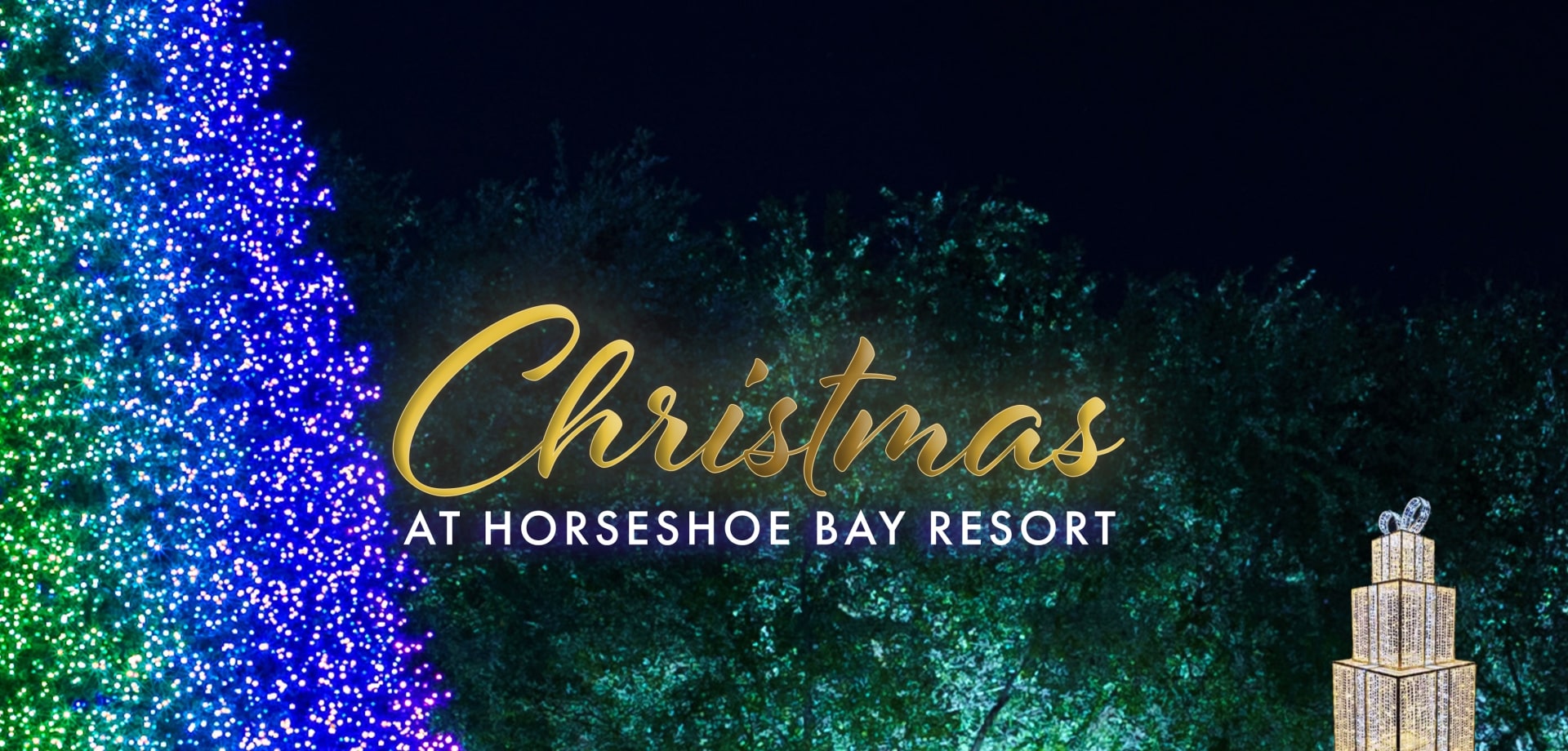 Christmas at Horseshoe Bay Resort graphic